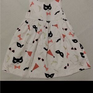 HP! KATE SPADE BABY GIRL CAT MASK BOW PARTY DRESS 24 MONTHS